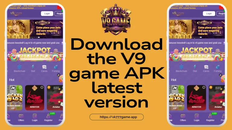 V9 Game Download APK Latest Version 2026 – Real Earning App in Pakistan 1 Download the V9 game APK latest version